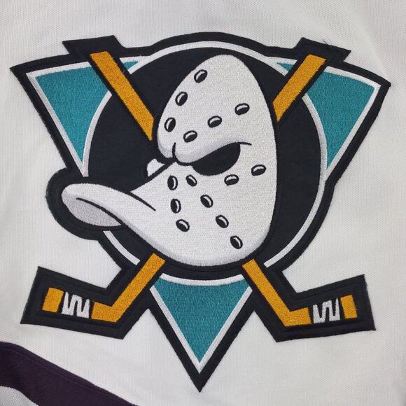 Mighty Ducks Vintage Hockey Jersey CCM 90s Men's Large - Picture 2 of 14